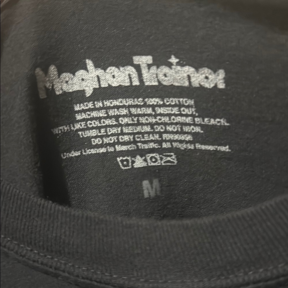 Official Meghan Trainor Merch Black T-Shirt